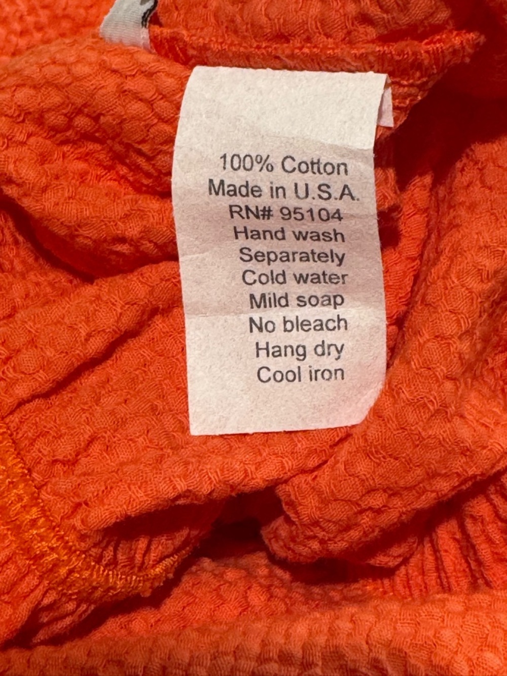 Bodil Orange Pants - Picture 5 of 5